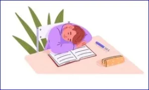 Studying and Sleeping